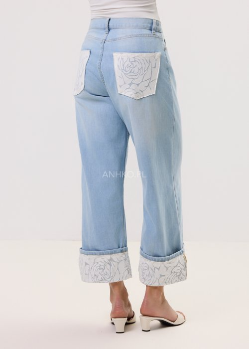 Jeansy Blue Blossom Roll